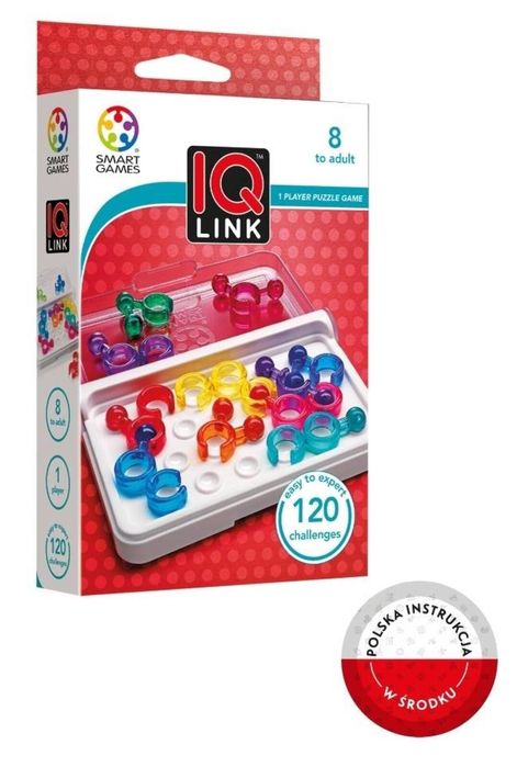 Smart Games IQ Link (ENG) IUVI Games IUVI Games pudełko,144x97x28 mm