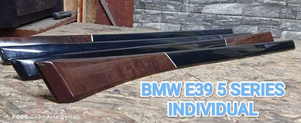 Накладки на двери декор BMW E39 5 Series седан