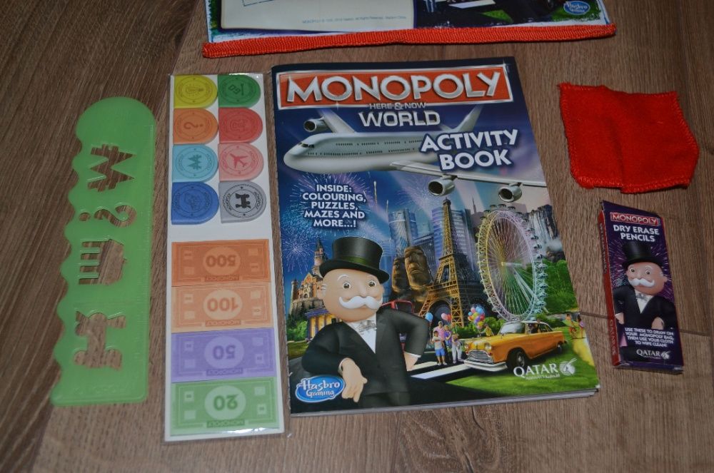 Монополия настольная игра Hasbro на англ.яз.новая