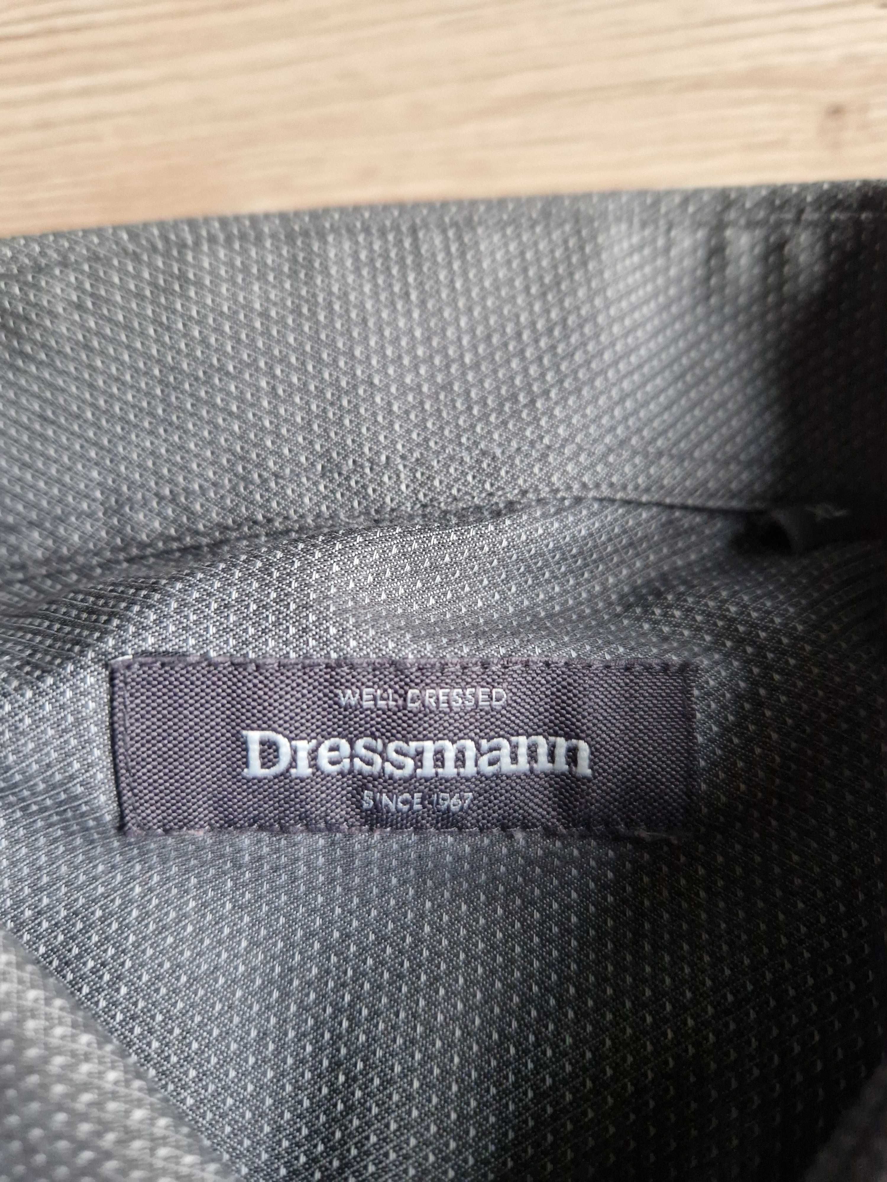 Koszula męska z długim rękawem | Dressmann | Rozmiar XL