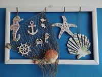 Ramka obraz na ścianę dekoracje marynistyczne morskie prezent