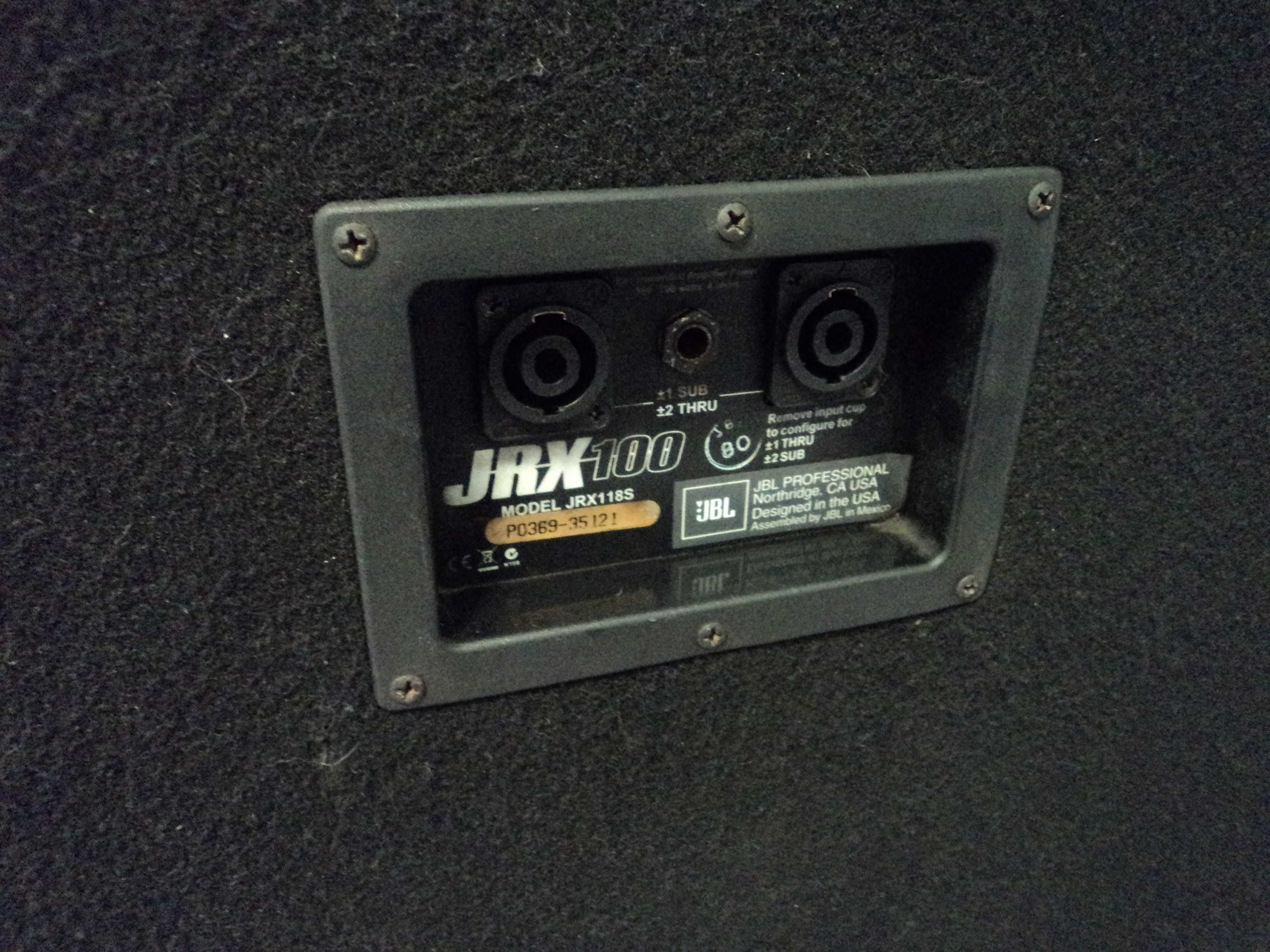 Сабвуфери JBL JRX118S/JBL JRX218/