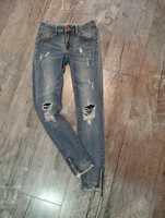 Toxik spodnie rurki jeans r.134