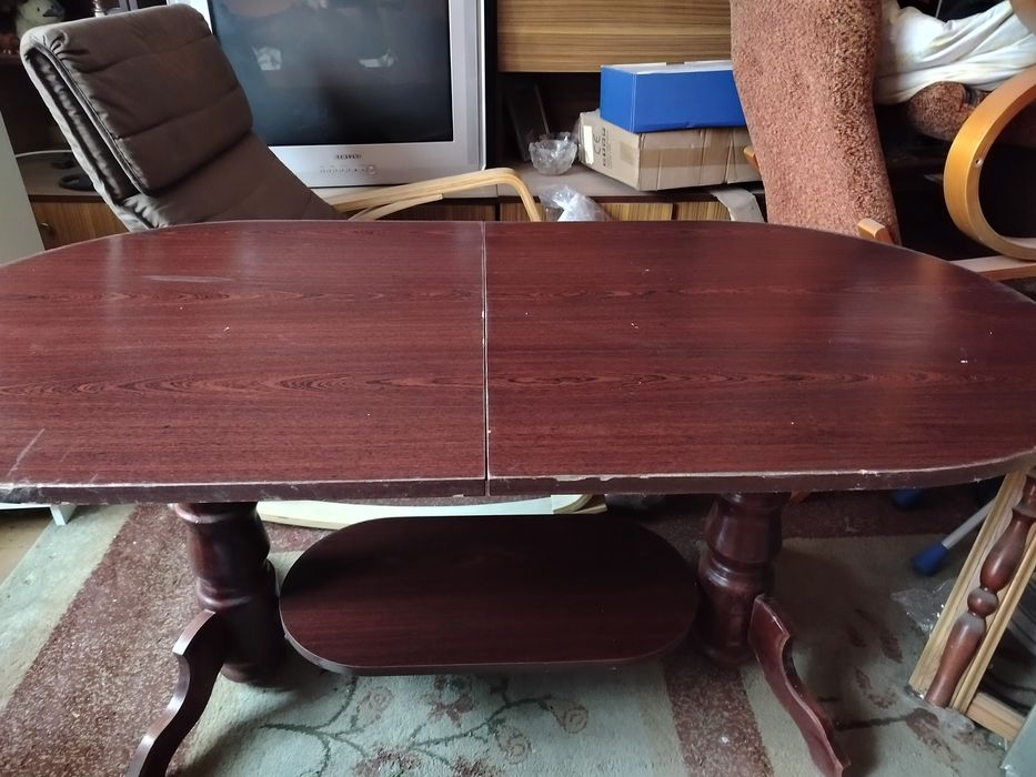 Ława owalna rozsuwa