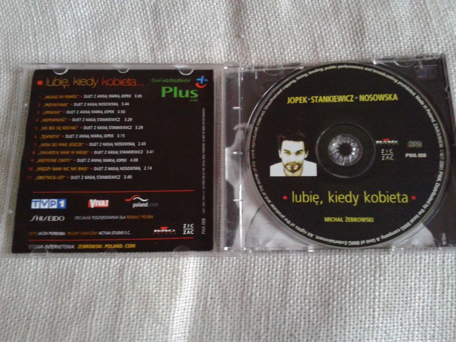 Michał Żebrowski - Lubię, Kiedy Kobieta... CD