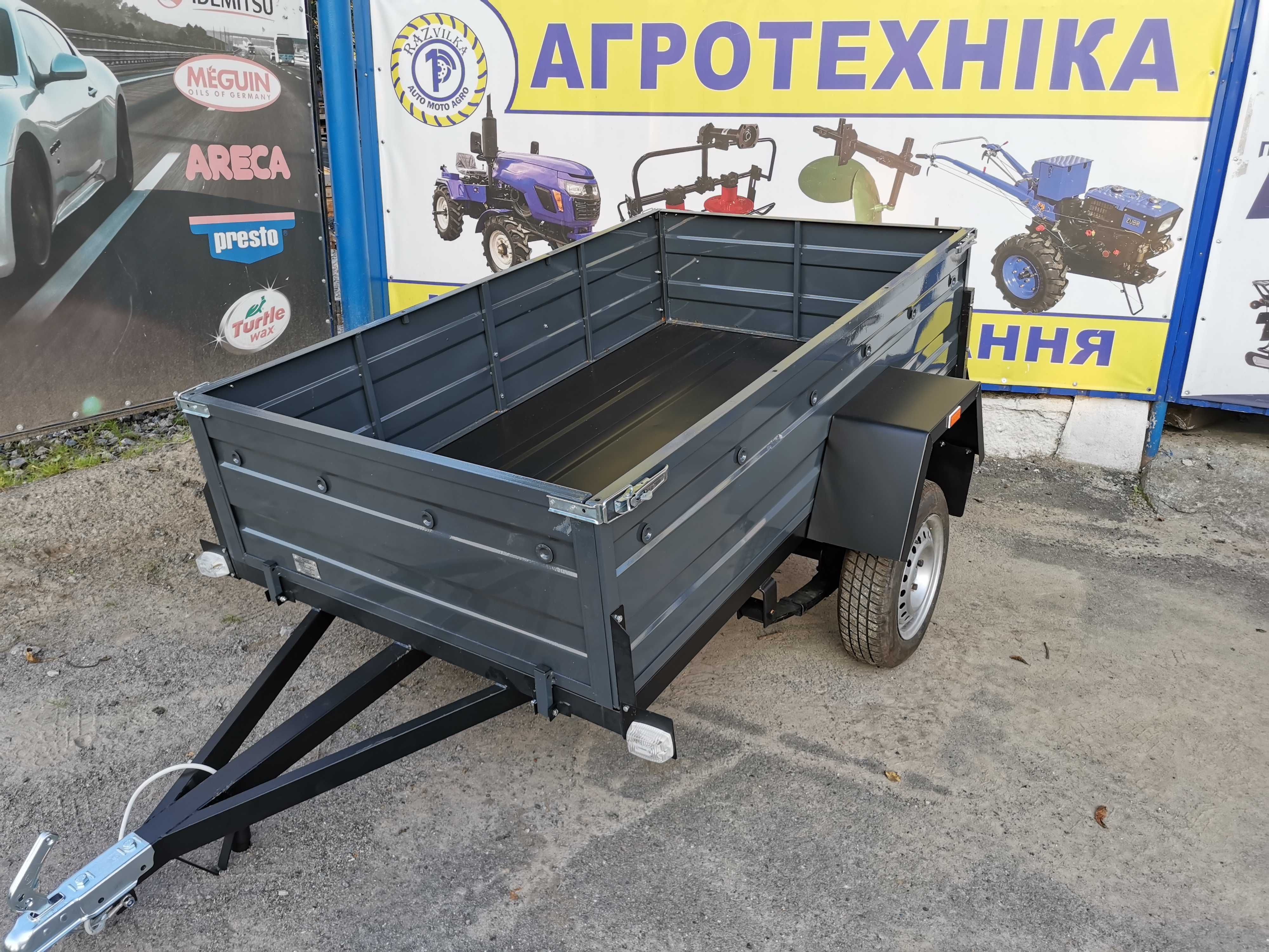 Причіп авто новий 1,25*2,10