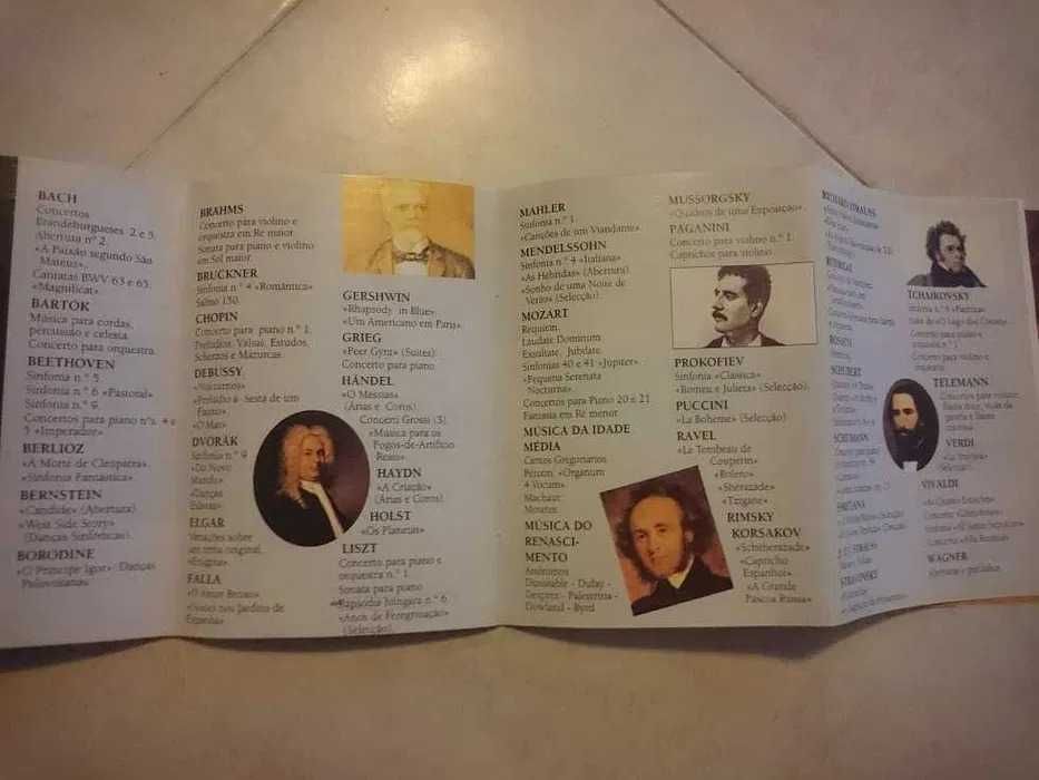 Coleção  "A Grande Música" - 50 livros- CD de música clássica