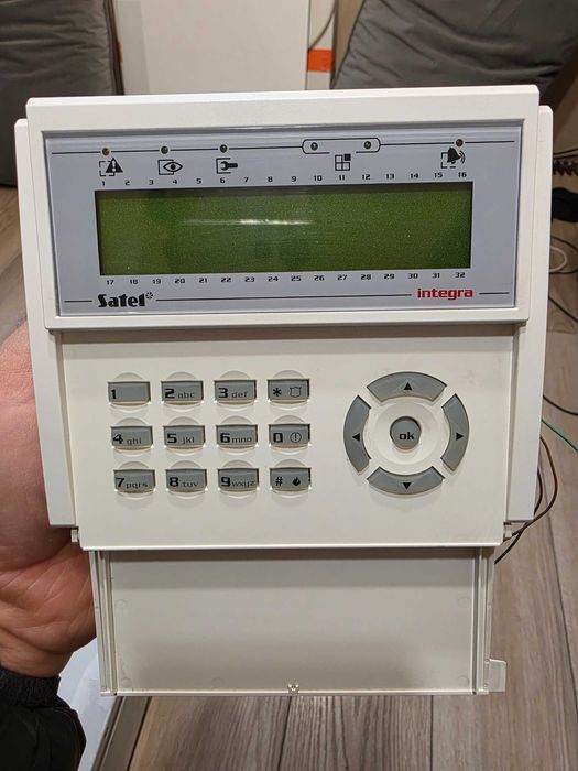 Zestaw Alarmowy SATEL INTEGRA64 ALARM Syrena MANIPULATOR LCD Sterownik