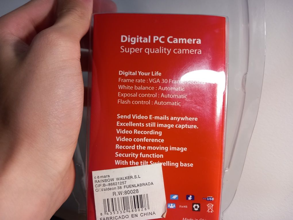 Camera para PC como novo