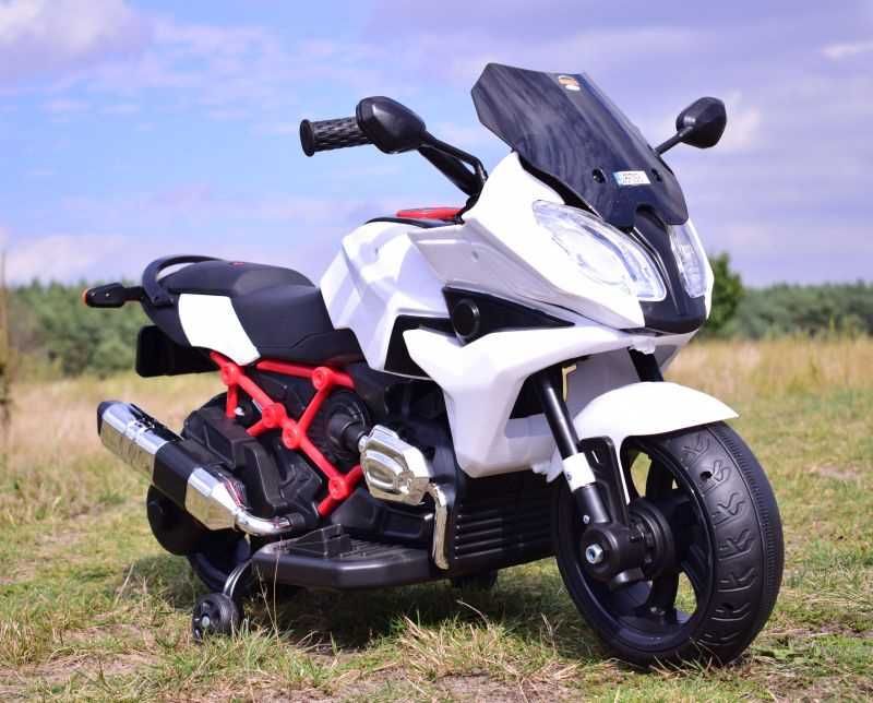 Autko motorek MOTOR DUŻY ŚCIGACZ na akumulator jeździk dzieci 5-1200