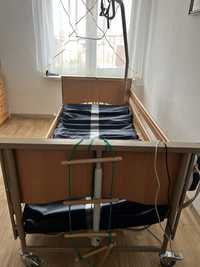 Łóżko rehabilitacyjne Vermeiren club z materacem odleżynowym