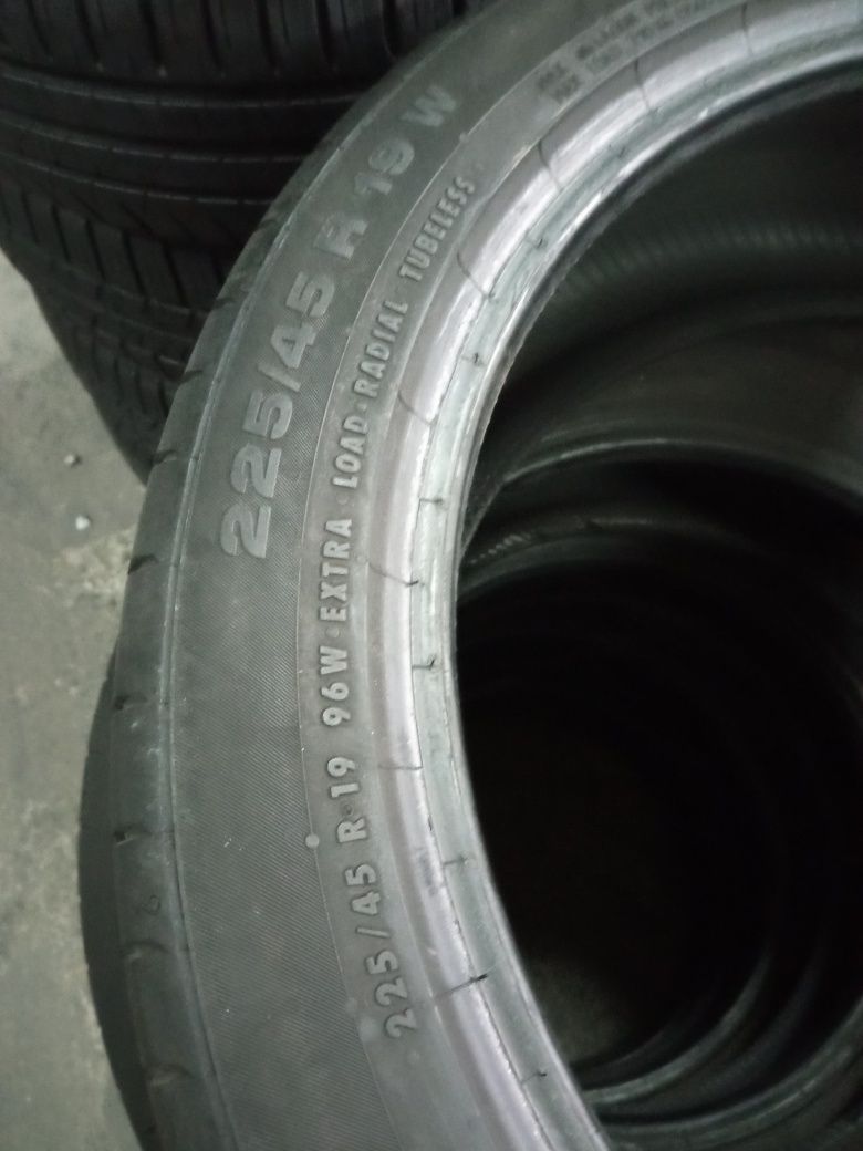 225/45 R19 96W Continental Conti Sport Contact 5 (склад Б/У ШИН) лето