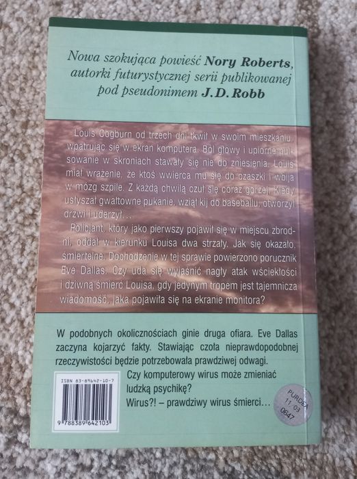 Wirus śmierci J D Robb Nora Roberts