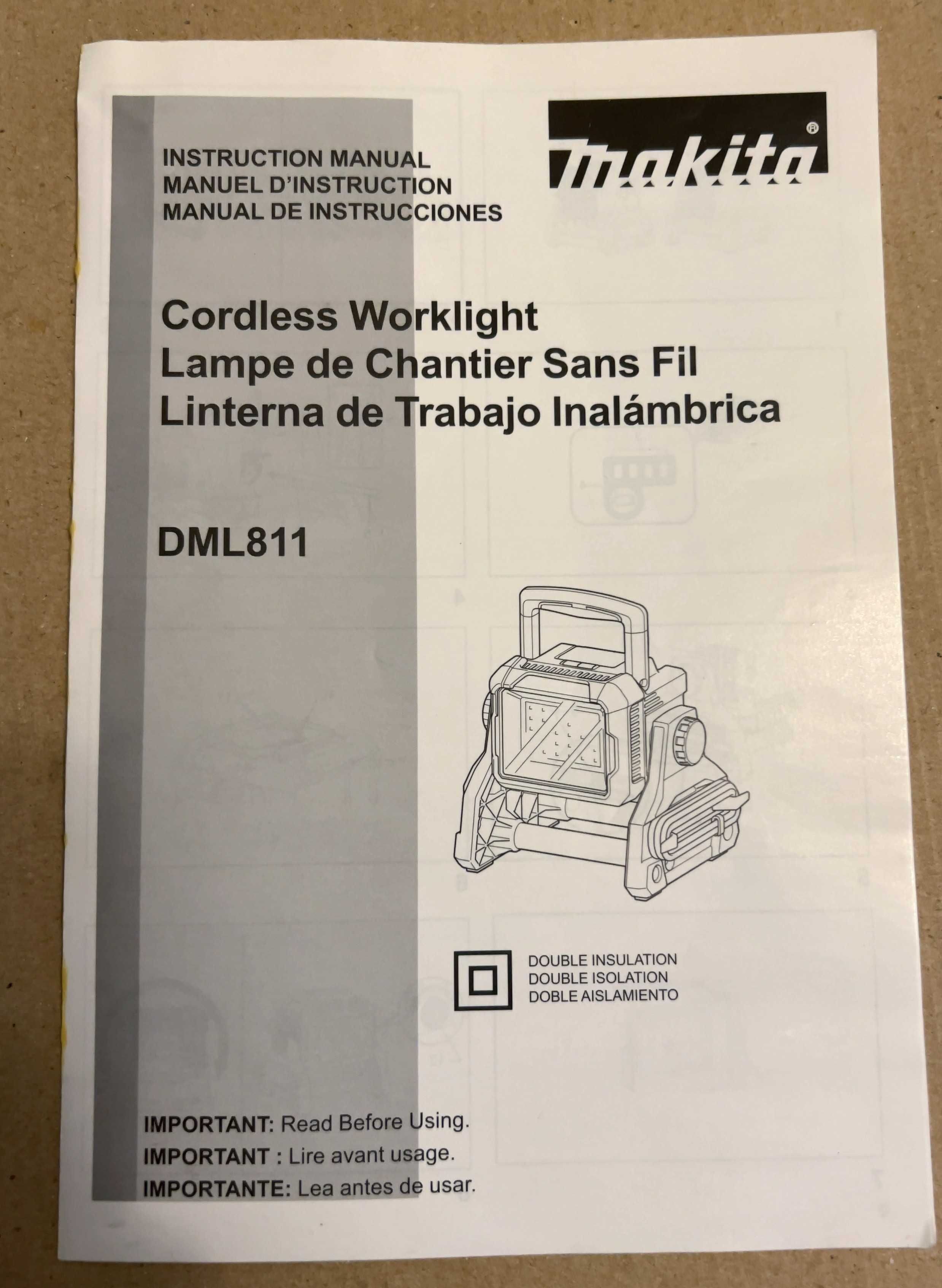аккумуляторный LED фонарь DML811 LXT