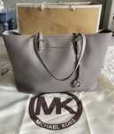 Torebka Michael Kors Jet Set Large, szara z USA
