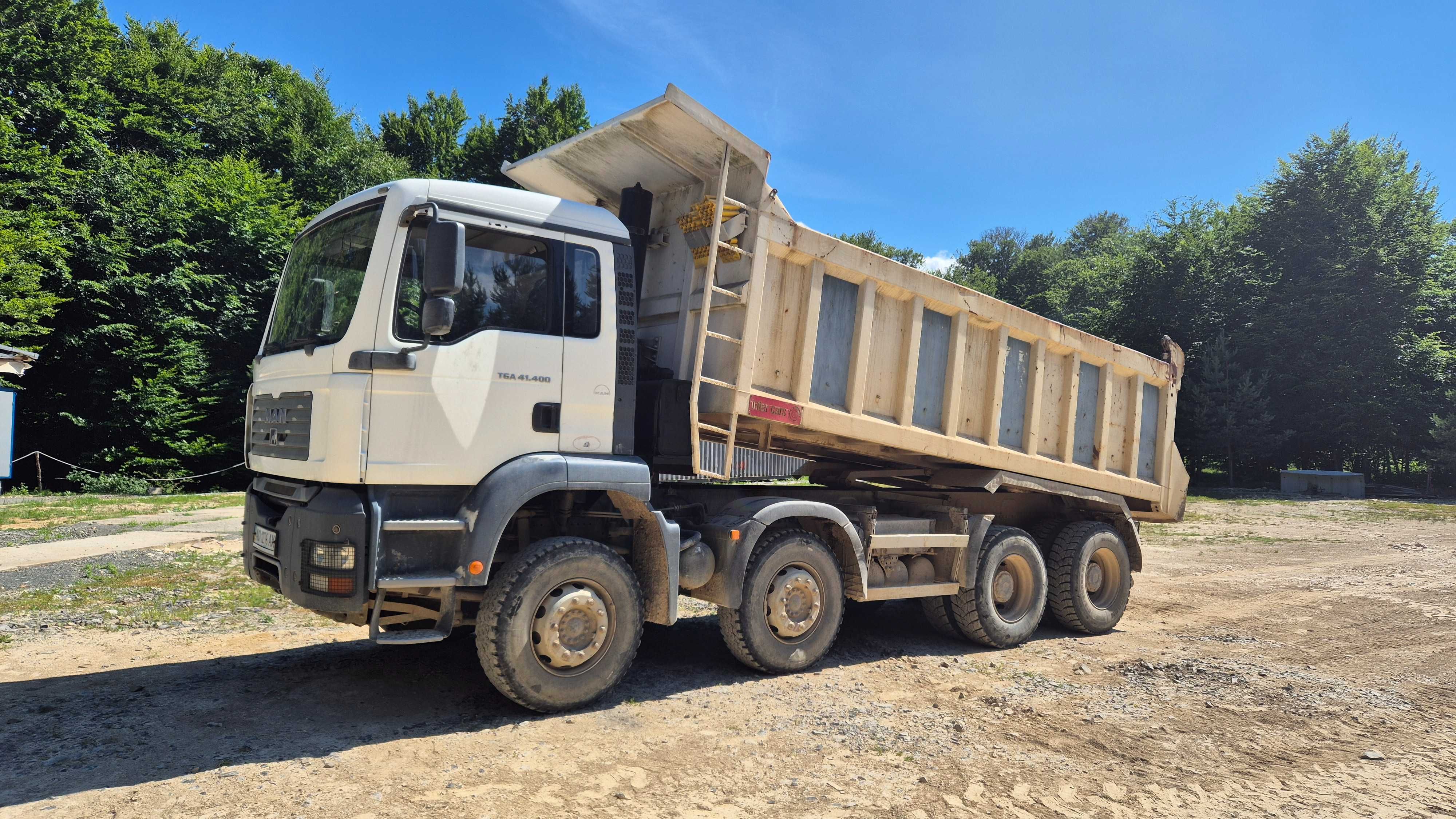 Здається в оренду великоваговий самоскид MAN TGA 41.400