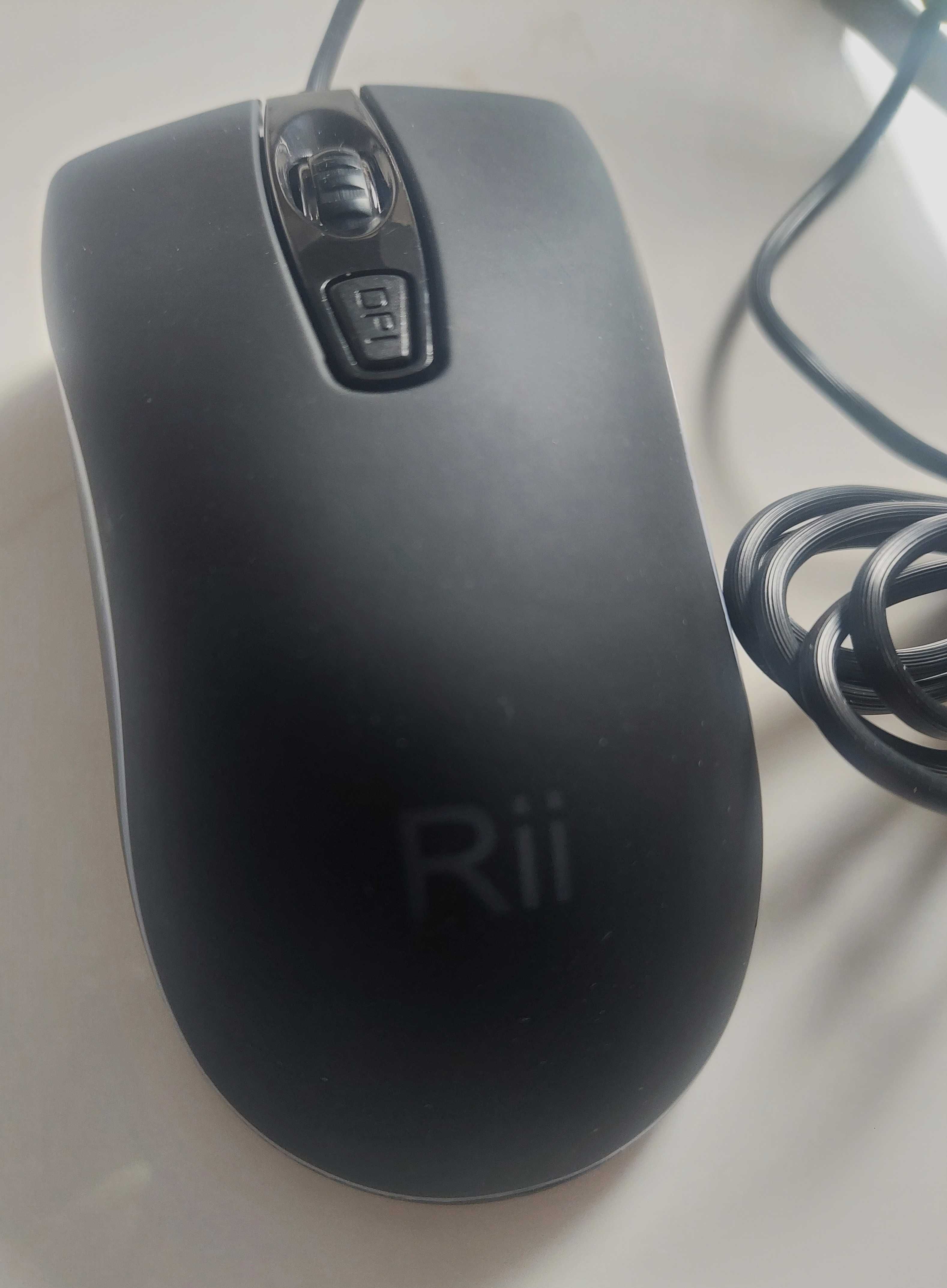Myszka przewodowa Rii RM105 sensor optyczny