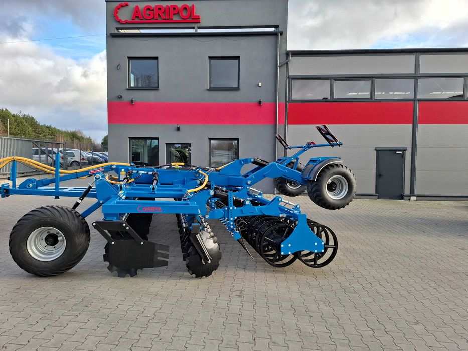 Brona talerzowa agregat uprawowy talerzówka półzawieszany 6 m Agripol