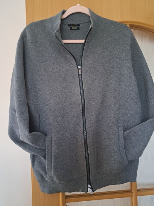 Massimo dutti sweterek męski na zamek