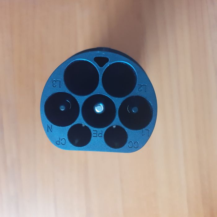 Adaptador tipo 2 tipo 1 até 32A veículos eléctricos