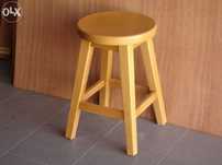 Banco de cozinha madeira solid wood
