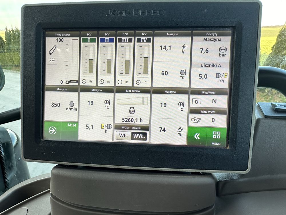 John deere 6155 R 2018r 6140R 5260mtg POWERQUAD Zarejestrowany