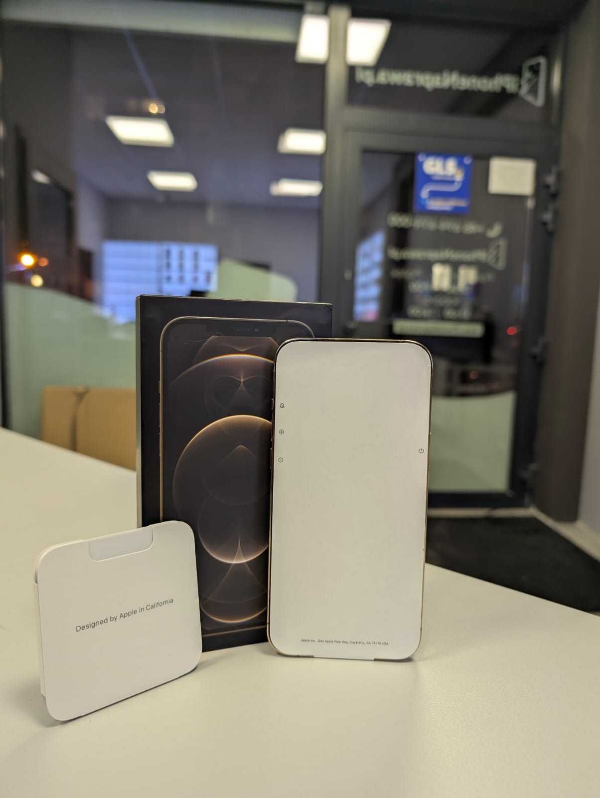 iPhone 12 Pro Max, Bateria 100%, Ochrona Ekranu, Gratisy - Gwarancja!