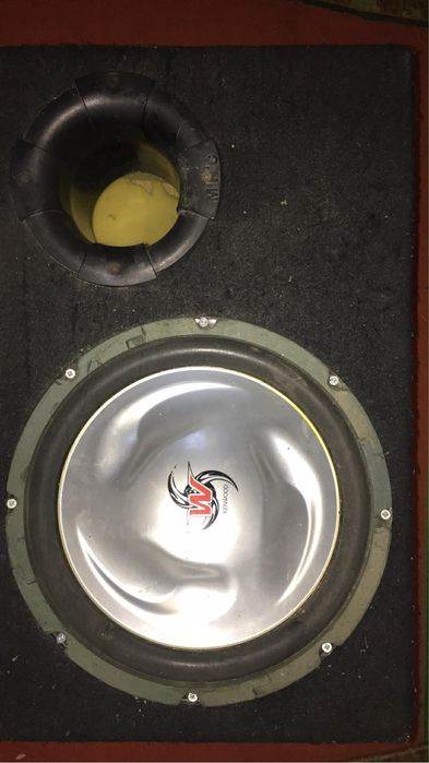 Акустична авто система. Сабвуфер 700 ВАТ підсилювач