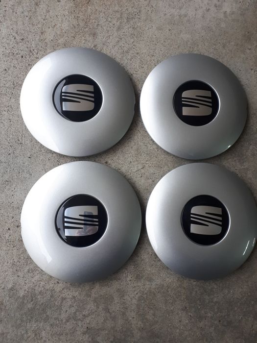 Tampas/centros originais jantes 15" seat ibiza 6k