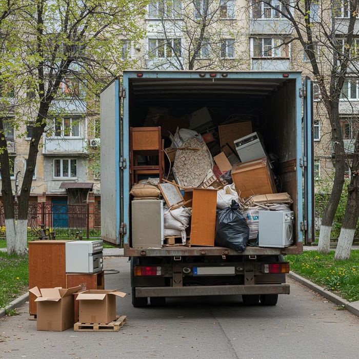 Вывоз мусора Днепр: старая мебель, хлам, стройотходы. Грузчики