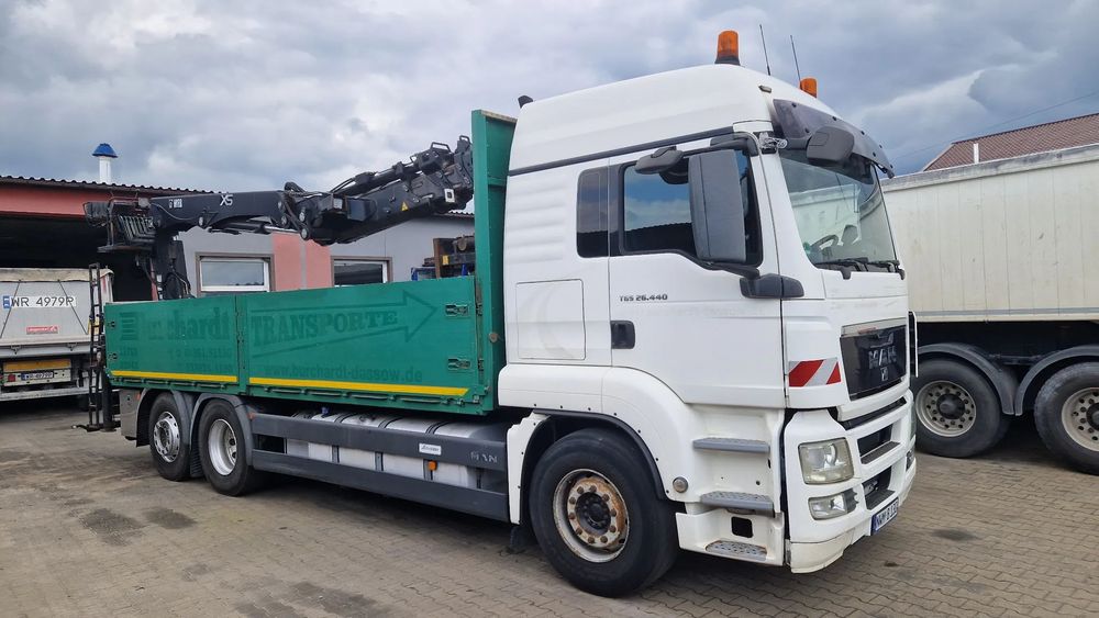 MAN TGS 26.440 Hiab  211 6x2 z Niemiec  Top stan z Niemiec
