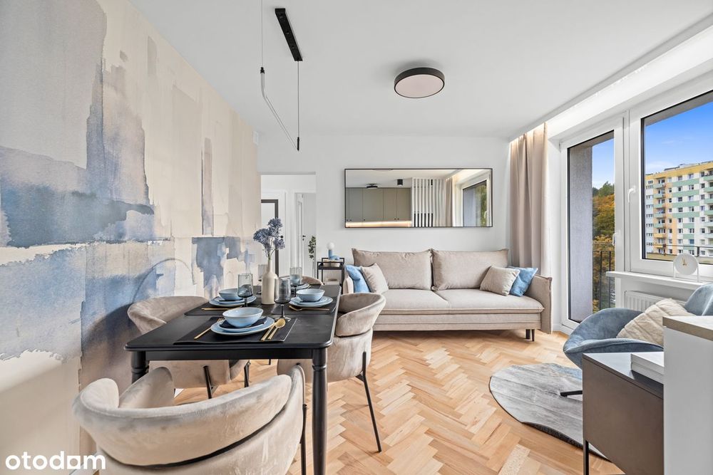 Pięknie wykończone mieszkanie 4-pokojowe z widokiem na las