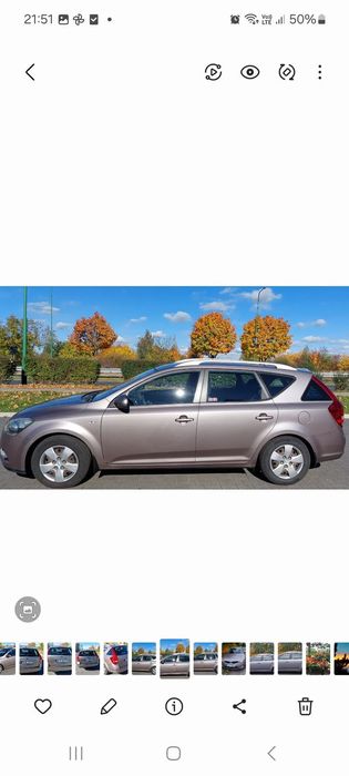 Kia Ceed KIA CEE'D kombi 1.6M, 2011, 170 tys km, pierwszy właściciel, z salonu