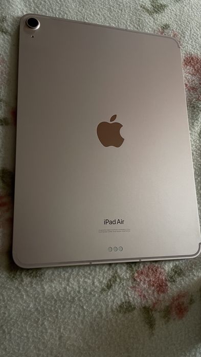 Ipad air 5 (M1, 64 gb, pink, wi-fi + cellular) + baseus stylus