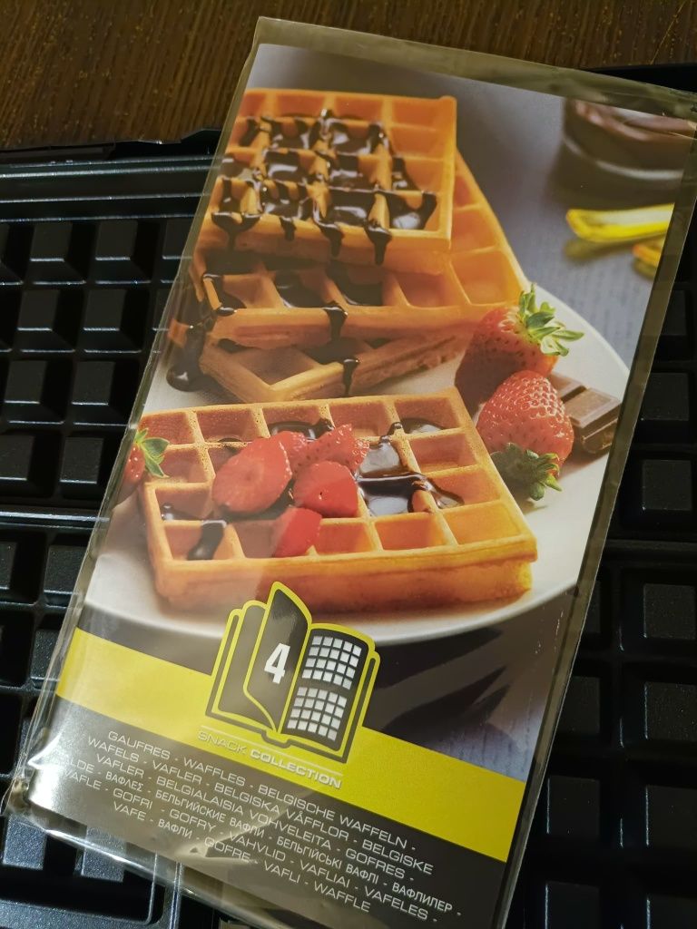 TEFAL Snack Collection XA8012 płyty do gofrów gofry do opiekacza NOWE