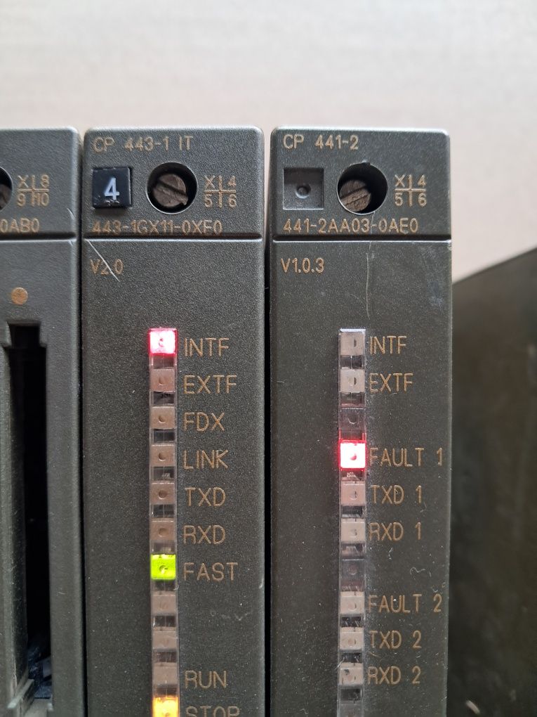 Siemens simatic S7-400 cpu416-2 6ES7416-2XK02-0AB0 zestaw cały Rack