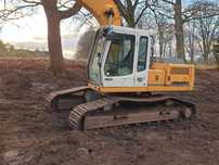 Liebherr R904 Hdsl  Liebherr R904 dwie łyżki