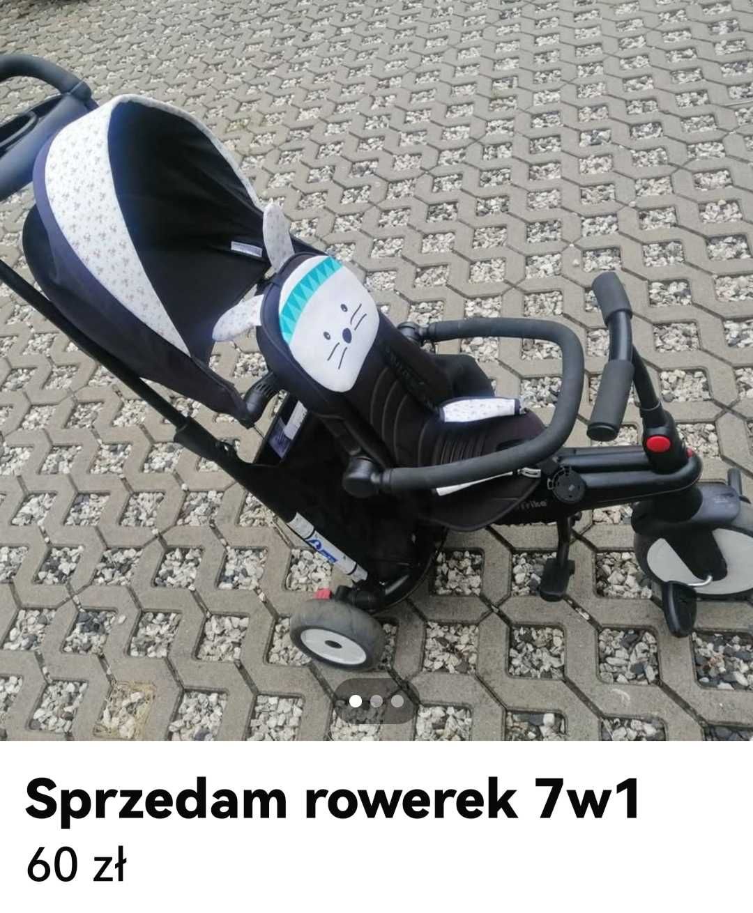 Sprzedam rowerek 7w1