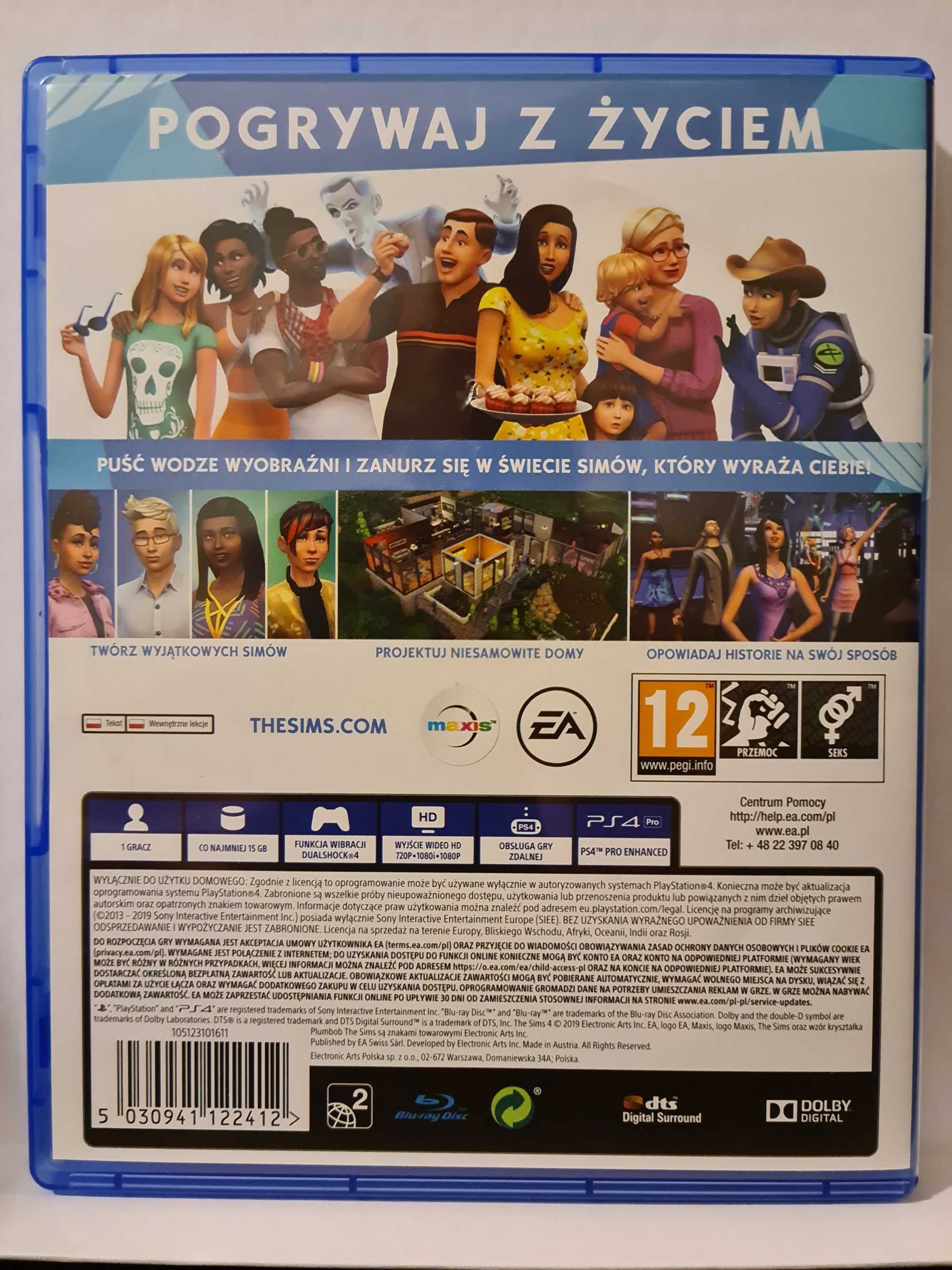 Gra Sims 4 PS4/PS5
