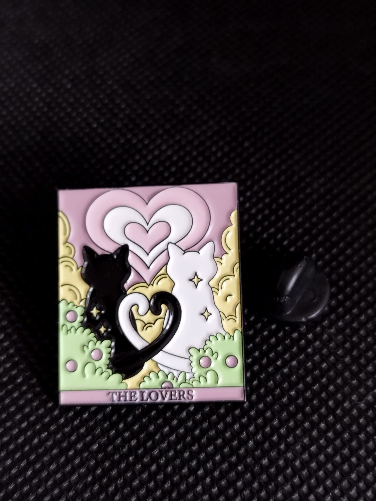 Pin, broche Tarot , Carta os amantes