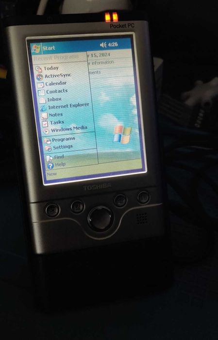 Toshiba Pocket PC e740