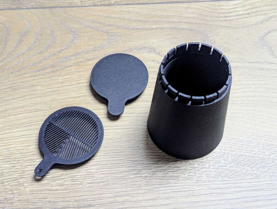 Teleskop ZWO Seestar S50 Odrośnik, Maska Bahtinova, Zaślepka