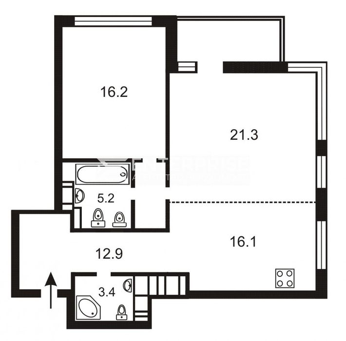 Без комісії! ЖК Тетріс Холл Продаж 2к квартири 82 м2 вул. Федорова,2-А