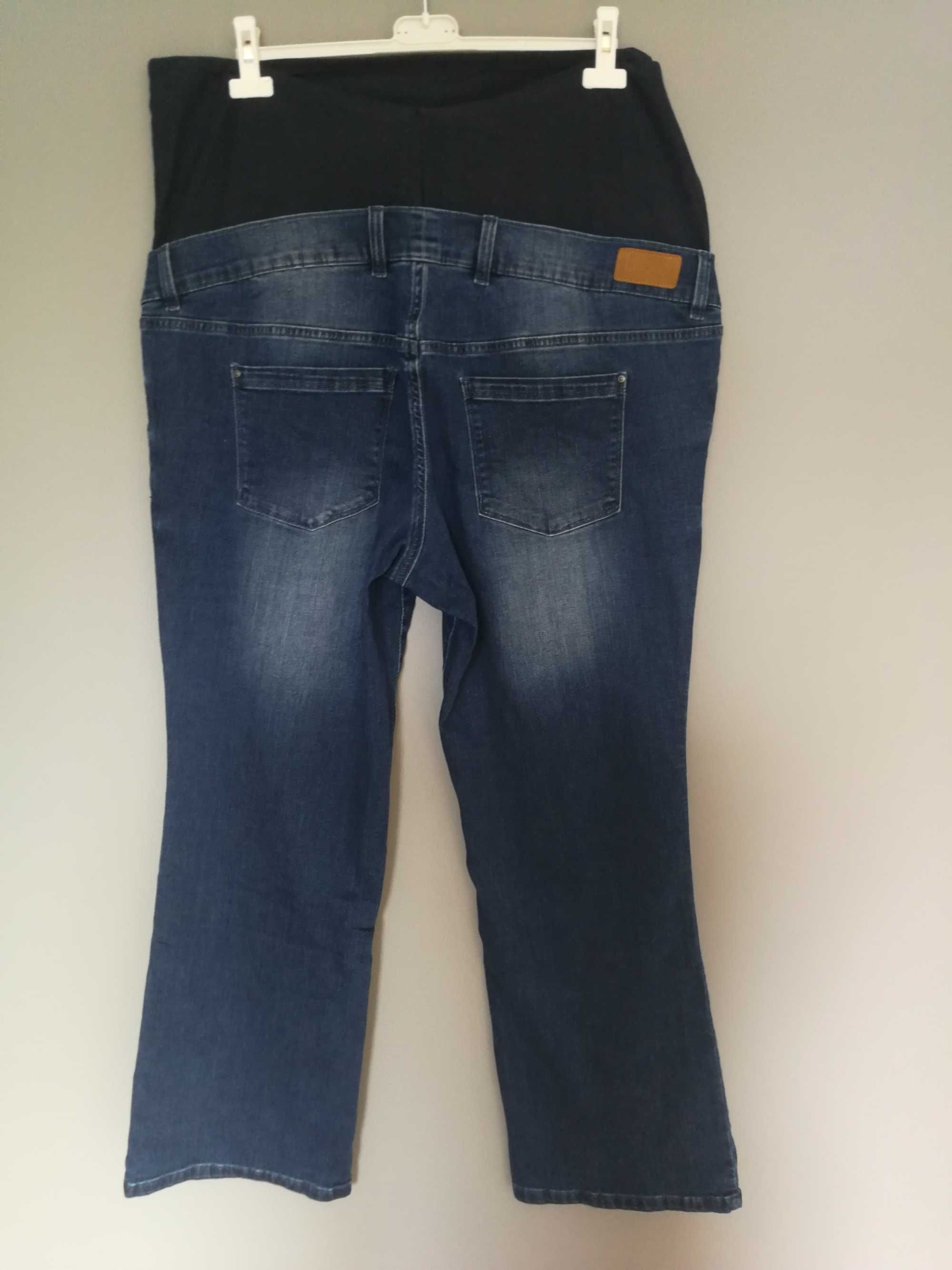 Nowe spodnie jeansowe dzinsy ciaza ciazowe 50 5xl