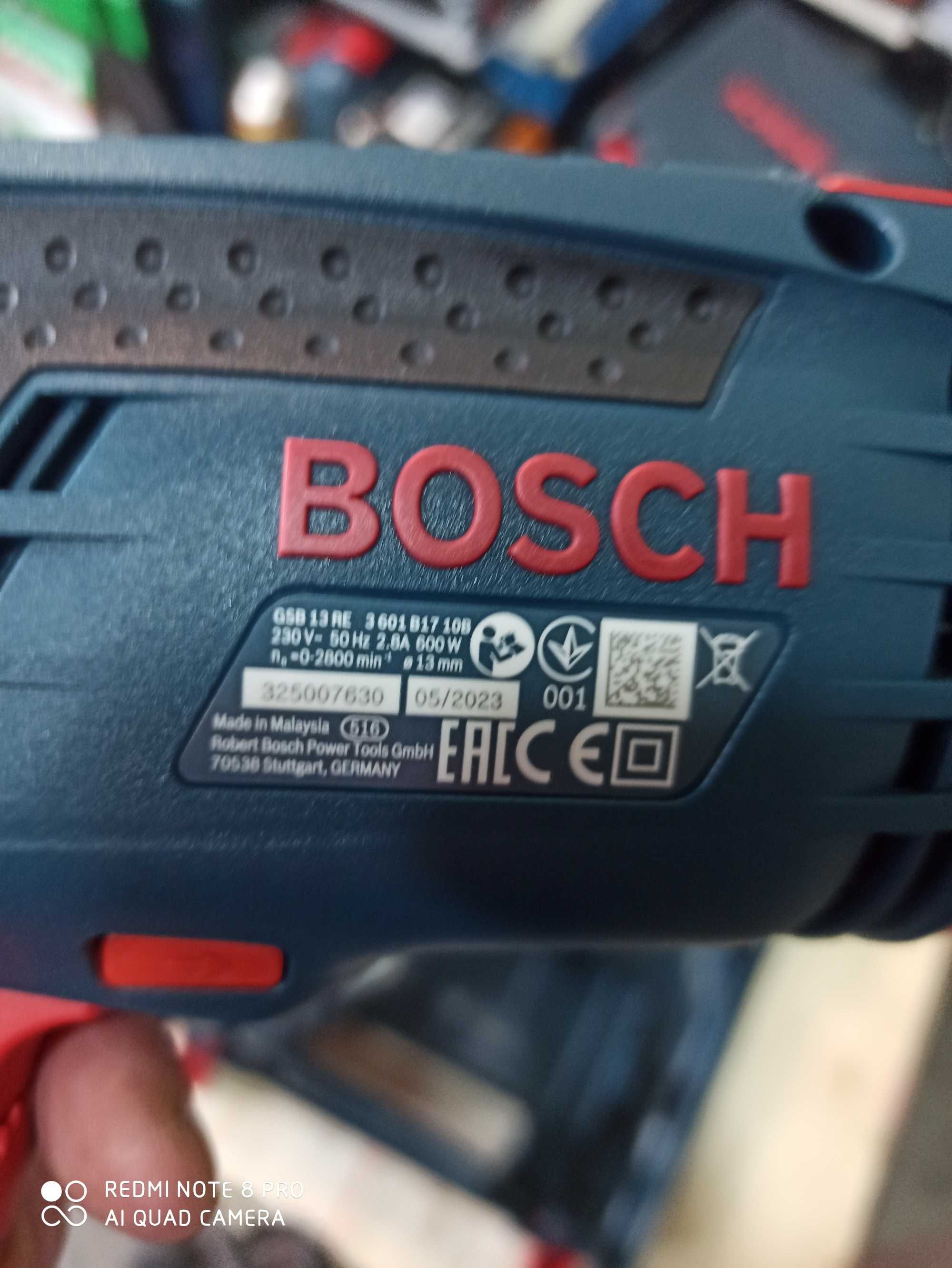 Дриль ударна GSB 13 RE Bosch go