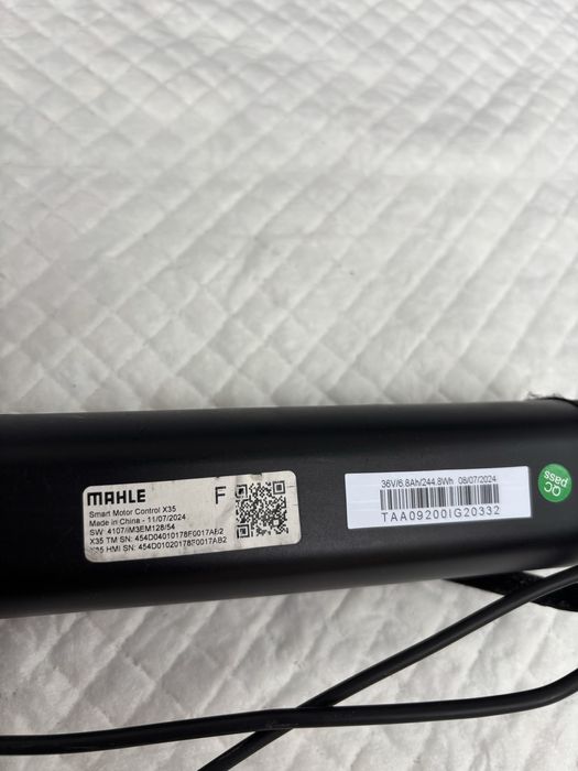 Defekt bateria Mahle do roweru elektrycznego