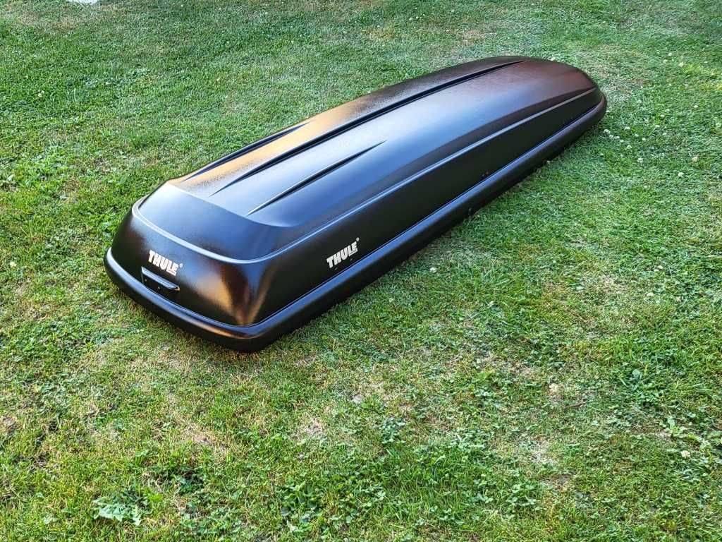 Bagażnik box dachowy Thule 230x70x40 450 L boks XL na dach narty