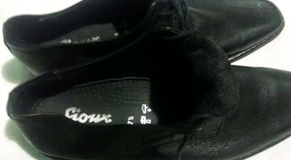 туфлі з Німеччини натуральна шкіра фірма Sioux.