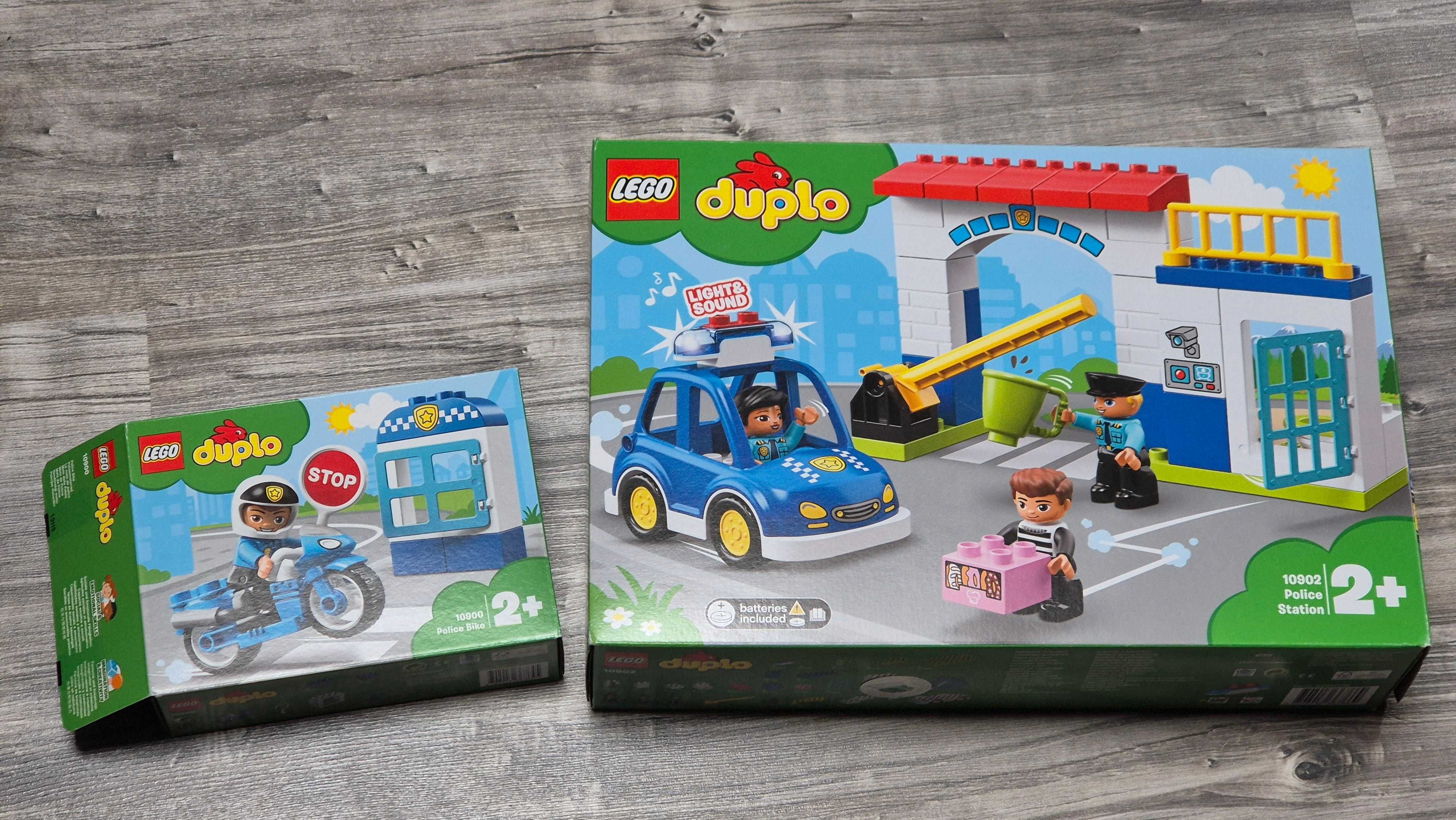 LEGO Duplo 10902 Komisariat i 10900 Motor policyjny