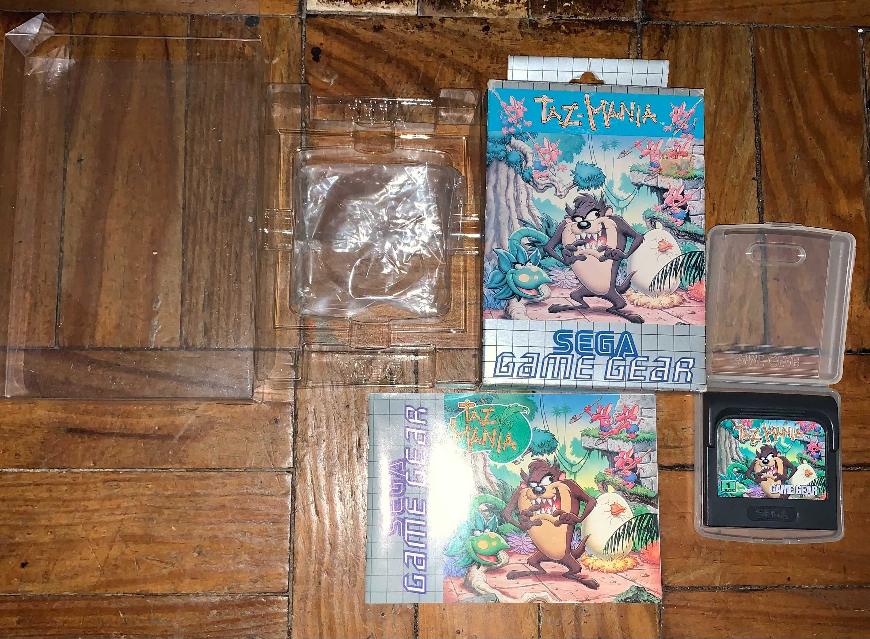 Sega Game Gear Tazmania CIB - em bom estado